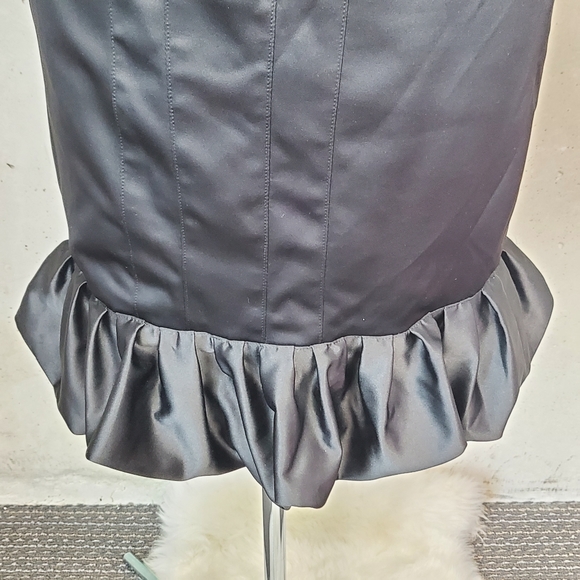 Karen Millen dress black size 4 uk 8 eu 38 - Picture 8 of 15